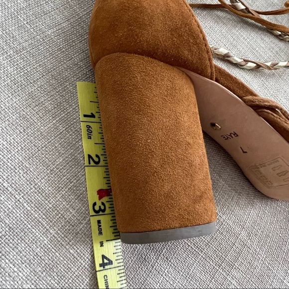 RAYE • Suede Strappy lace up sandals - Picture 9 of 9